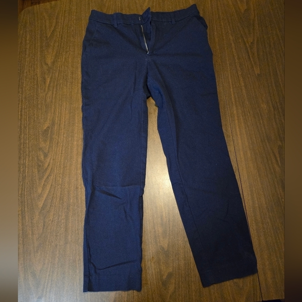 GAP Womens Navy Ankle pants Size 8
